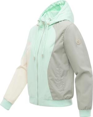 Wasserdichte Bomberjacke mit Kapuze "Oggie Block"