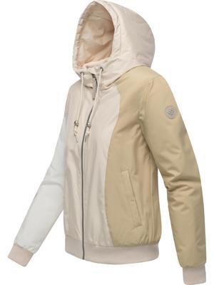 Wasserdichte Bomberjacke mit Kapuze Oggie Block Warm YOUMODO