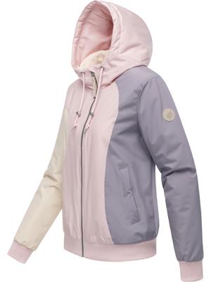 Wasserdichte Bomberjacke mit Kapuze Oggie Block Warm YOUMODO