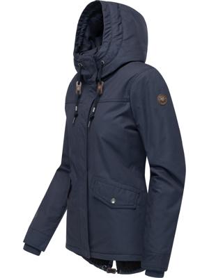 Winter Parka mit hohem Kragen und Kapuze "Parkker Warm"