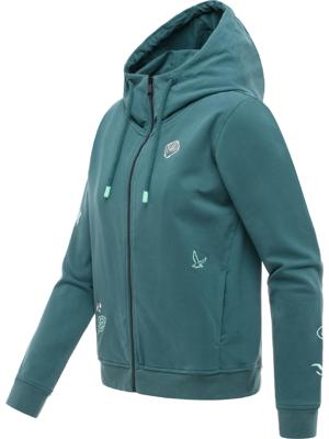 Sweatjacke mit Stickereien "Parya Embro"
