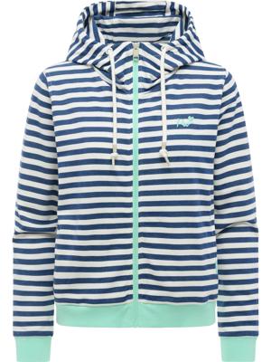 Gestreifte Sweatjacke mit Stickerei "Parya Stripes"