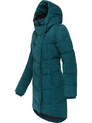 Winter Steppmantel in weicher Kord-Optik "Pavla Cordy YOUMODO"