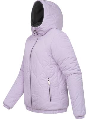 Wendejacke mit Plüsch- und gestepptem Material "Qaria"