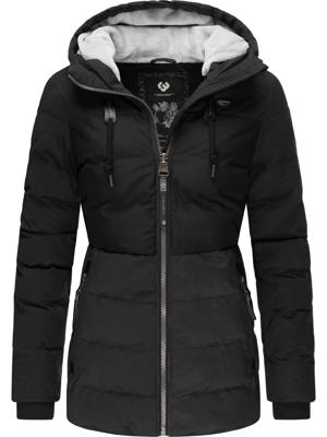 Lange Winter Steppjacke mit Kapuze "Quantic"