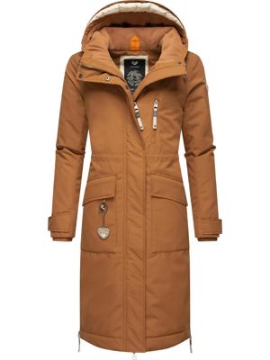 Lange Winterjacke mit Kapuze "Refutura"