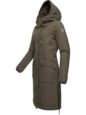 Langer wasserdichter Winterparka mit Kapuze "Refutura Remake"