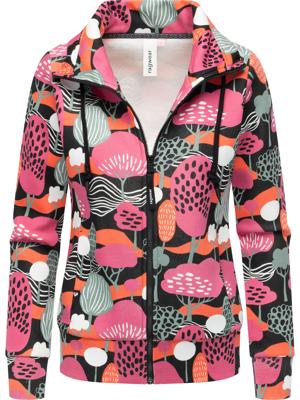 Sweatjacke mit Allover-Print "Ronette Print"