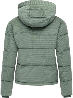 Wasserdichte Winterjacke aus Kord mit abnehmbarer Kapuze "Roobie Cordy"