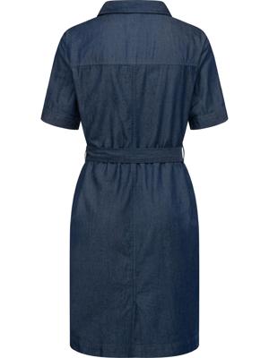 Midikleid mit Haifisch-Kragen "Rozyna Denim"