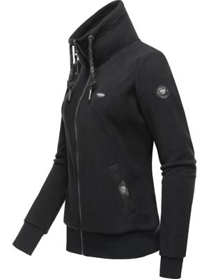 Weiche Zip-Hoodie Sweatjacke "Rylie Fleece Zip Solid"