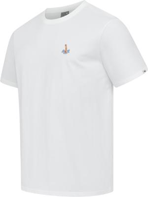 Boxy T-Shirt mit Schwimmer-Stickerei "Samms A Gots YOUMODO"