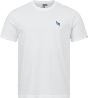 Boxy T-Shirt mit Beach-Slipper-Stickerei "Samms B Gots YOUMODO"