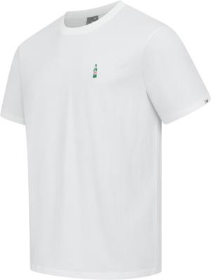 Boxy T-Shirt mit Flaschen-Stickerei "Samms C Gots YOUMODO"