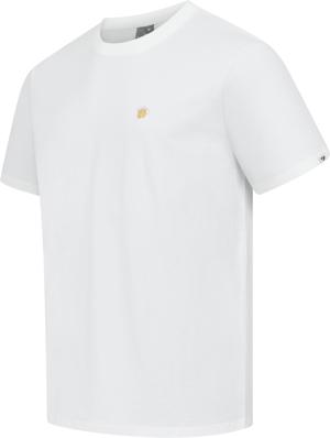 Boxy T-Shirt mit Bierkrug-Stickerei "Samms J Gots YOUMODO"