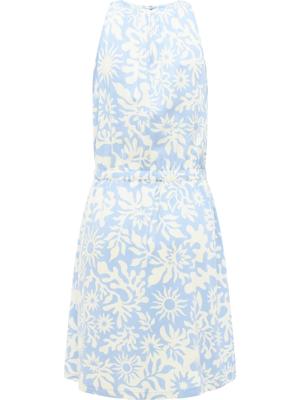 kurzes Sommerkleid mit Schnürung "Sanai Print"