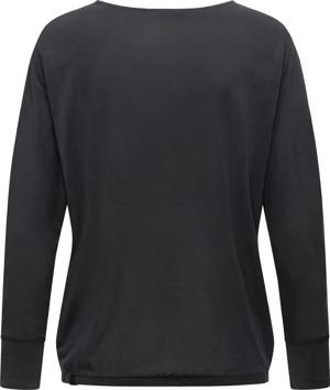 Leichtes Lamgarm-Shirt mit Knöpfen "Sedda"