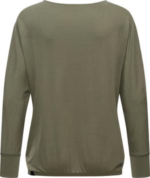 Leichtes Lamgarm-Shirt mit Knöpfen "Sedda"