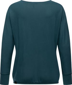 Leichtes Lamgarm-Shirt mit Knöpfen "Sedda"