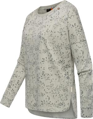 Longsleeve mit abgerundetem Saum "Shimona Long Flowery"