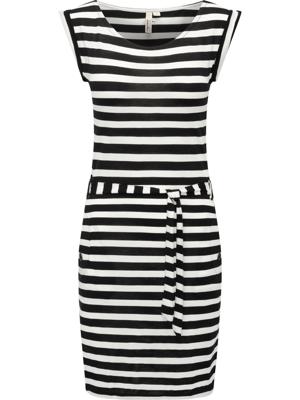 Gestreiftes Sommerkleid mit Taillenband "Tagg Stripes"