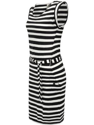 Gestreiftes Sommerkleid mit Taillenband "Tagg Stripes"