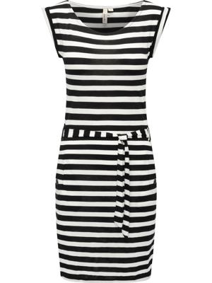 Gestreiftes Sommerkleid mit Taillenband "Tagg Stripes"
