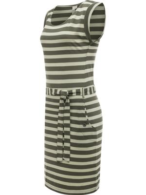 Gestreiftes Sommerkleid mit Taillenband "Tagg Stripes"