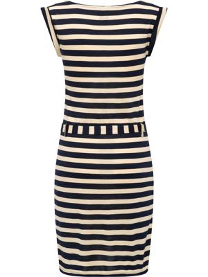 Gestreiftes Sommerkleid mit Taillenband "Tagg Stripes"