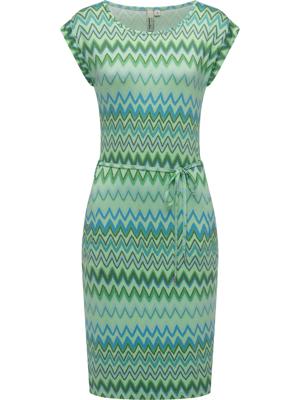 Bequemes Sommerkleid Kurzarm Midikleid "Taggien Print"