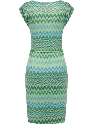 Bequemes Sommerkleid Kurzarm Midikleid "Taggien Print"