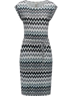 Bequemes Sommerkleid Kurzarm Midikleid "Taggien Print"