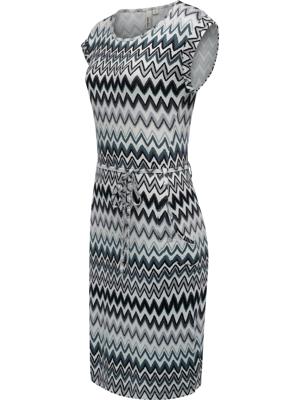 Bequemes Sommerkleid Kurzarm Midikleid "Taggien Print"