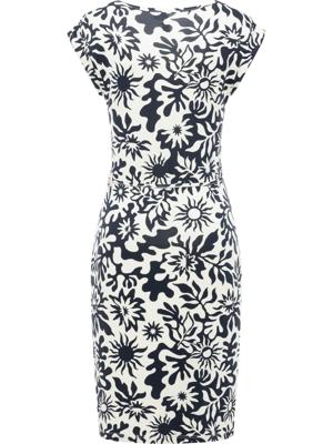 Bequemes Sommerkleid Kurzarm Midikleid "Taggien Print"
