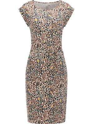 Bequemes Sommerkleid Kurzarm Midikleid "Taggien Print"