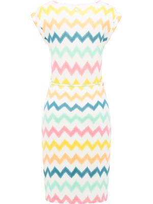 Bequemes Sommerkleid Kurzarm Midikleid "Taggien Print"