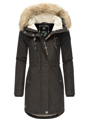 Winterparka mit abnehmbarem Kunstfell "Tawny"