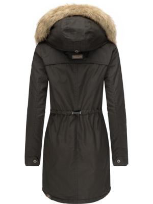 Winterparka mit abnehmbarem Kunstfell "Tawny"