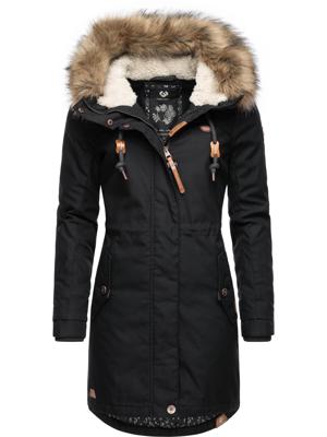 Winterparka mit abnehmbarem Kunstfell "Tawny"