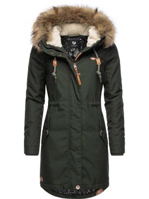 Winterparka mit abnehmbarem Kunstfell "Tawny"