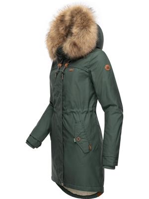 Winterparka mit abnehmbarem Kunstfell "Tawny"