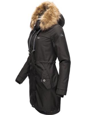 Winterparka mit abnehmbarem Kunstfell "Tawny"