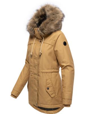 Winterjacke mit abnehmbarem Kunstfell "Tawny Short YOUMODO"