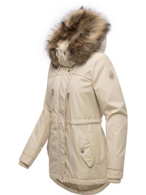 Winterjacke mit abnehmbarem Kunstfell "Tawny Short YOUMODO"