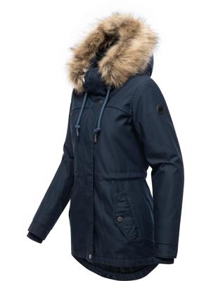 Winterjacke mit abnehmbarem Kunstfell "Tawny Short YOUMODO"