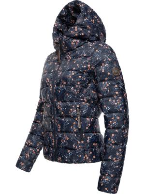 Kurze Winter Steppjacke mit Kapuze "Tiasa"