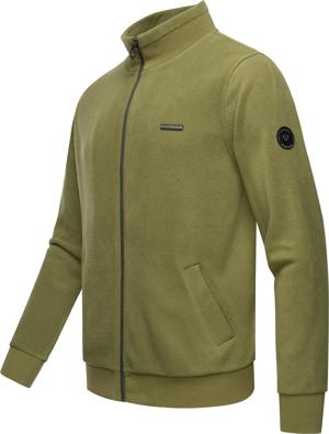 Zip-Fleecejacke mit hohem Kragen "Trayne Fleece"