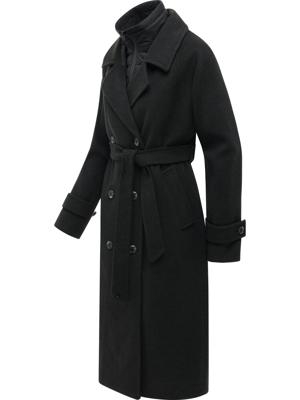 Weicher Trenchcoat mit herausnehmbarem Stepp-Inlay "Trenchie Felt Y"
