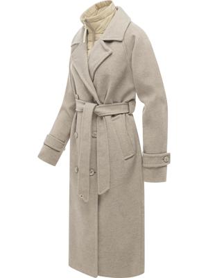 Weicher Trenchcoat mit herausnehmbarem Stepp-Inlay "Trenchie Felt Y"
