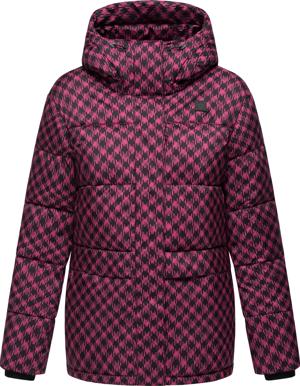 Wasserdichte Jacke mit angesagtem Hahnentritt Muster "Wikesh Print"